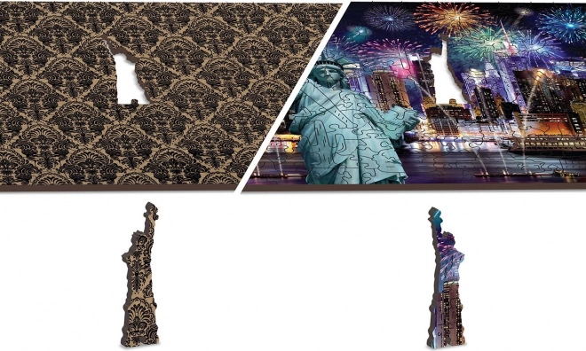 Beidseitiges Puzzeln