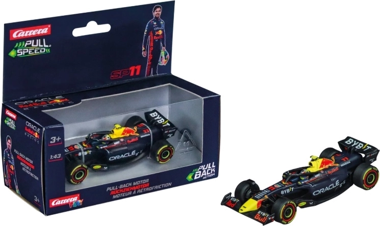 Carrera Red Bull Sergio Pérez Automodell 1:43 mit Pull-Back-Antrieb