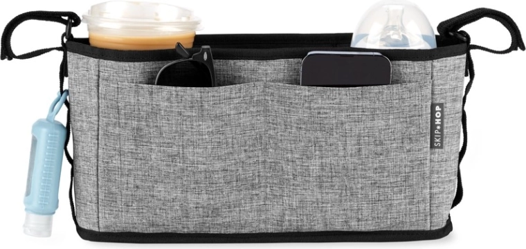 Sechs Taschen für übersichtliche Organisation