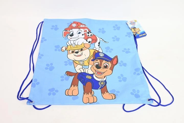 Schulbeutel für Hausschuhe und Sport – PAW Patrol 40 × 37,5 cm