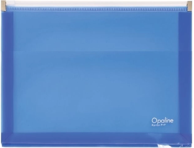 A5-Reißverschlussmappe Opaline blau