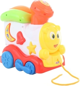 Pfeifende Zieh-Lokomotive für Kinder