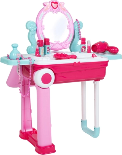 Magischer 2-in-1 Schminktisch aus dem Koffer