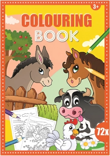 Malbuch A4, 72 Seiten