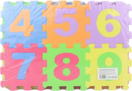 Schaumpuzzle 36 Stk. Zahlen und Buchstaben