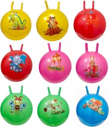 Hüpfball mit Griffen 45 cm