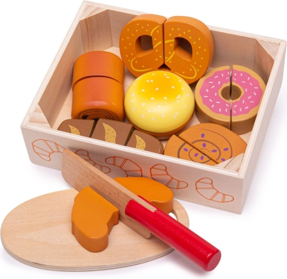 Holzschneideset Gebäck für Kinder