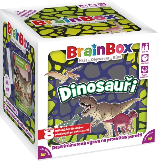 BrainBox Dinosaurier – Gedächtnis-Kartenspiel