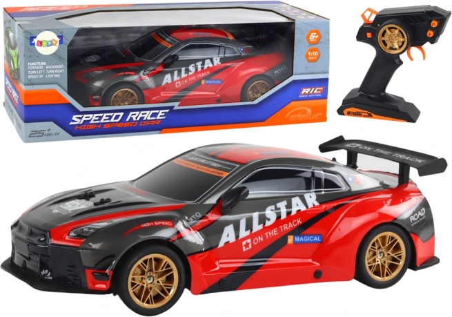Großes ferngesteuertes Sportauto 1:10 rot