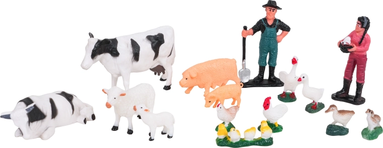 Viele Tiere und Zubehör