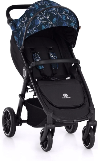 Petite&Mars Sportkinderwagen Street+ RWS Black – Limited Edition „Stylish Beauty“