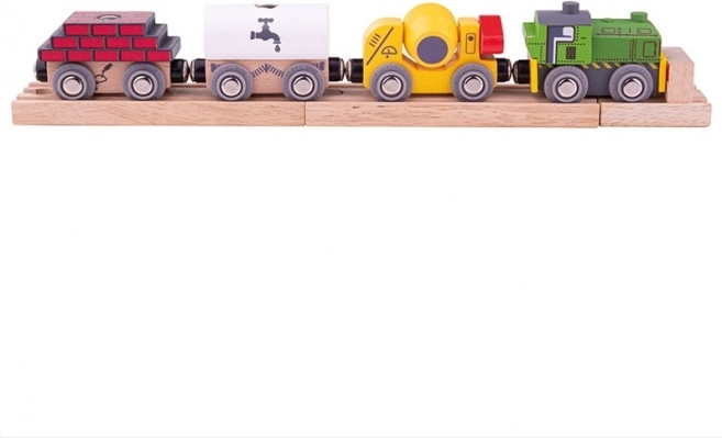 Bigjigs Rail hölzerner Bauzug