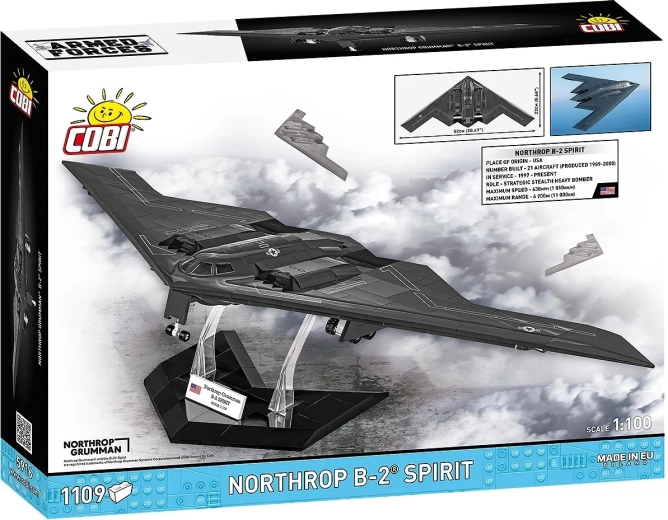 Originalgetreues Stealth-„Fliegender Flügel“ im Maßstab 1:100