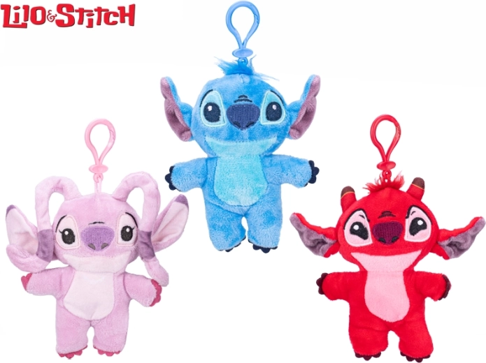 Plüsch-Schlüsselanhänger Lilo & Stitch 13 cm