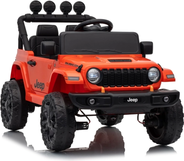 Kinder-Elektroauto Jeep Rubicon 24 V – Orange