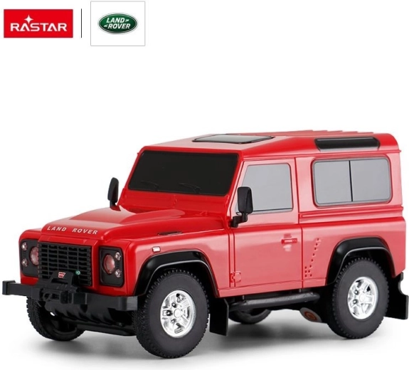 Rastar Land Rover Defender RC-Auto 1:24 rot – 1 Stück