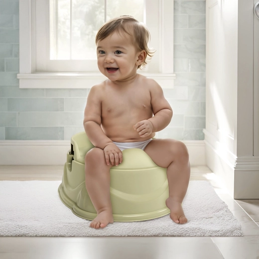 3-in-1: Töpfchen, WC-Reduzieraufsatz und Hocker