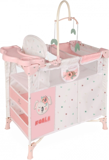 Klappbares Puppenbett mit Zubehör Koala 2024