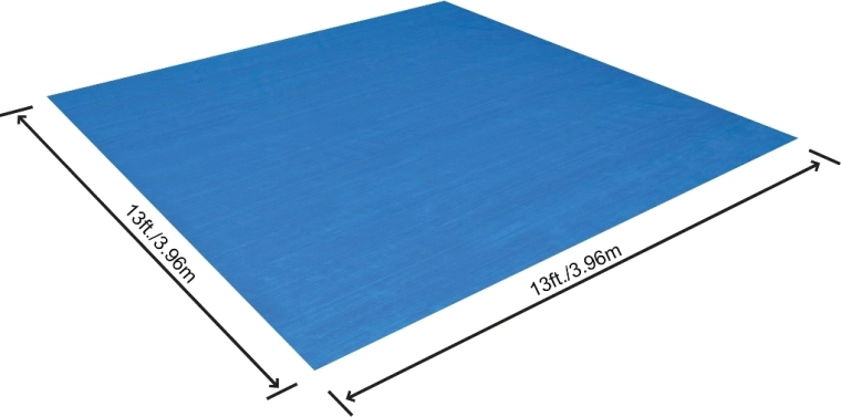 Schutzunterlage für Pool 396 × 396 cm Bestway