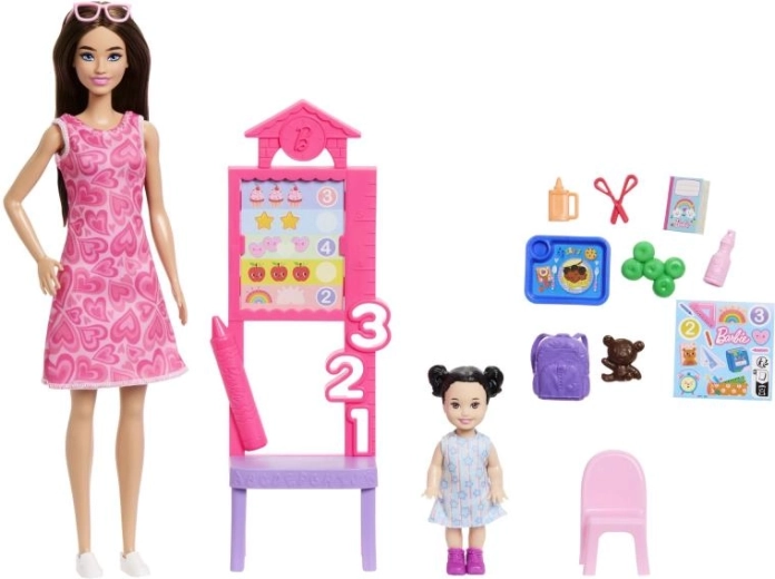 Komplettes Klassenzimmer mit umfangreichem Zubehör