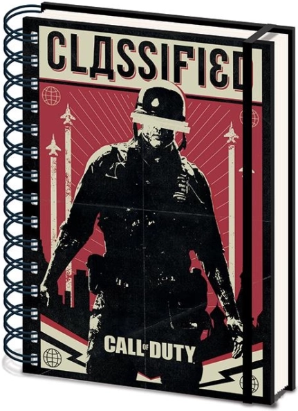 Spiral-Notizblock A5 Call of Duty, liniert
