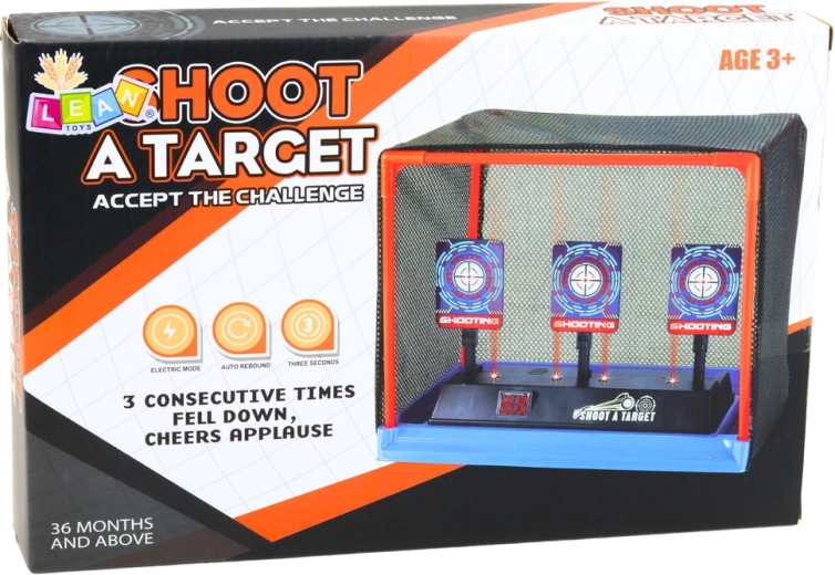 Automatisches Aufrichten der Zielscheiben für unterbrechungsfreies Spiel