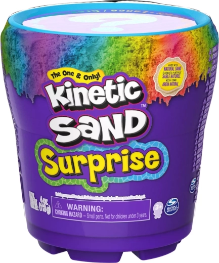 Kinetischer Sand – fließender Sand mit Spielzeug
