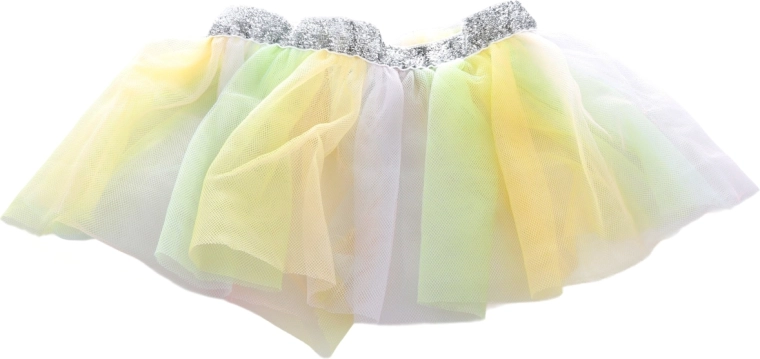 Fluffiger Tutu-Rock mit glitzerndem Bund