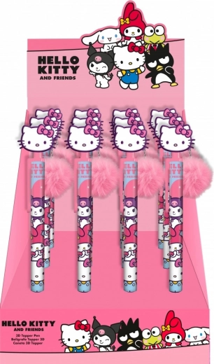 Kugelschreiber mit Hello-Kitty-Topper – 1 Stück
