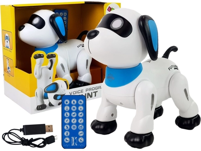 Interaktiver Roboterhund mit Fernbedienung