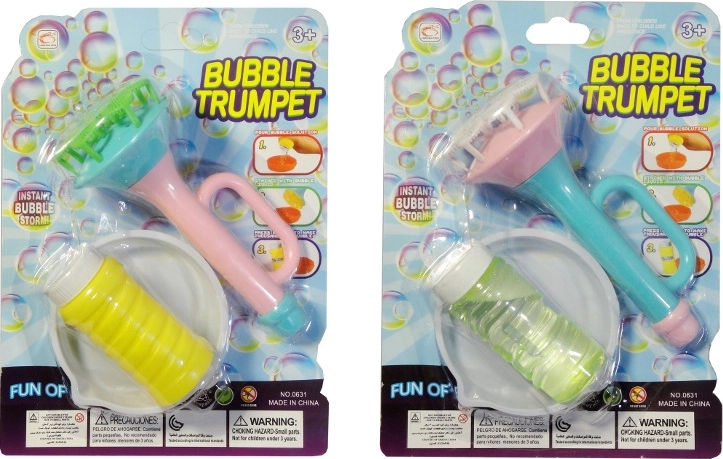 Seifenblasen-Spielzeug in Trompetenform