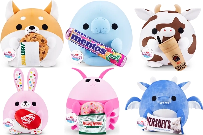 Sammelfiguren mit „Snack“