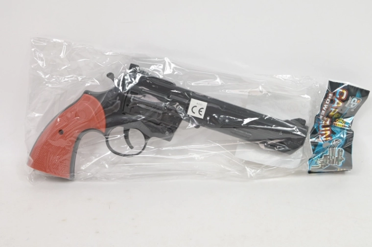 Schwarze Klammerpistole IMP