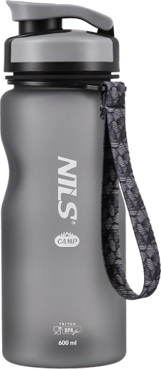 Tritan-Trinkflasche NILS CAMP 600 ml schwarz