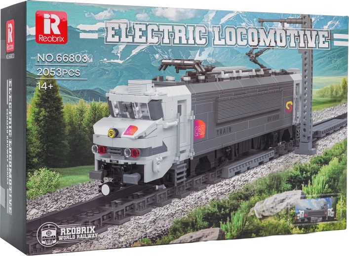 Umfangreicher Bausatz für Eisenbahnfans
