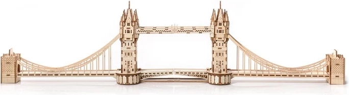 Detailreiches Modell der Londoner Tower Bridge