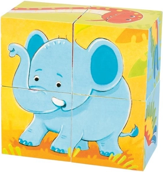 Holzbausteine Wilde Tiere von GOKI