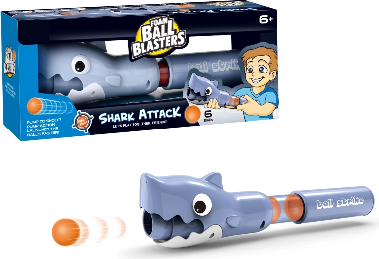 Airsoft-Pistole Hai mit 6 Patronen