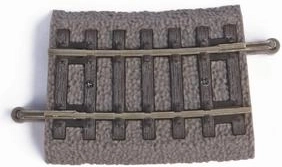 Piko gebogenes Gleis R2 7,5° mit Bettung H0
