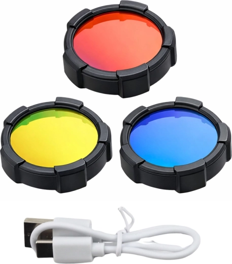 Austauschbare Farbfilter für spezielle Bedingungen