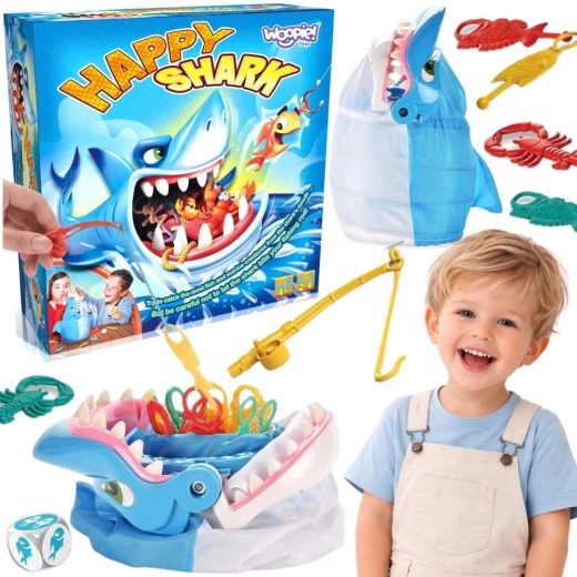 Woopie Geschicklichkeitsspiel „Fischfang“ – hungriger Hai