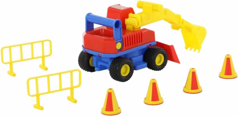 Beweglicher Arm für echtes Baggern