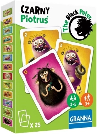 Schwarzer Peter: Monster im Schrank – Kartenspiel