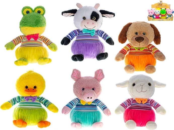 Plüschtier mit Kleidung 15 cm für Babys