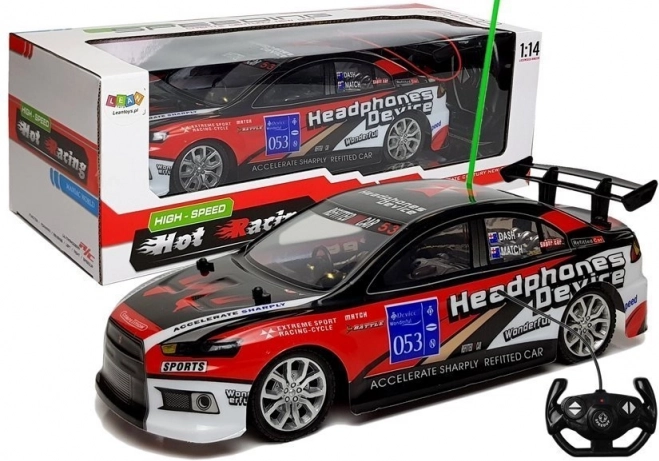 RC Rennwagen 1:14 rot 27 MHz