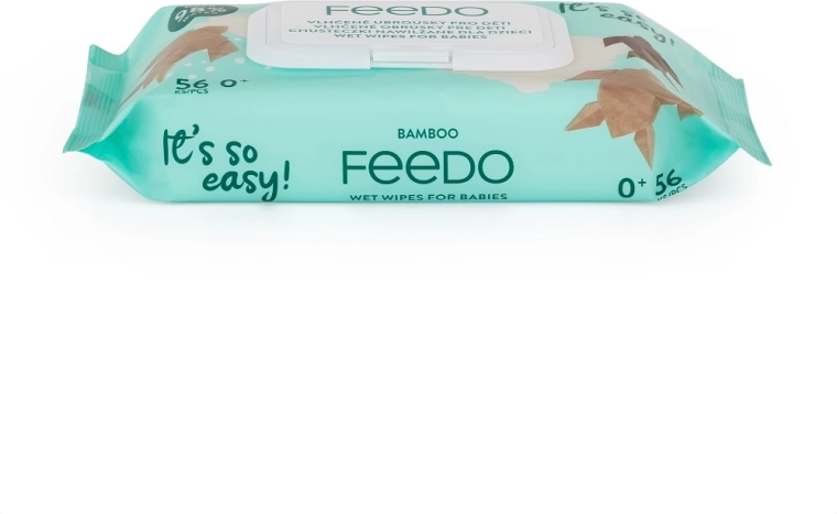 Bambus-Feuchttücher, biologisch abbaubar
