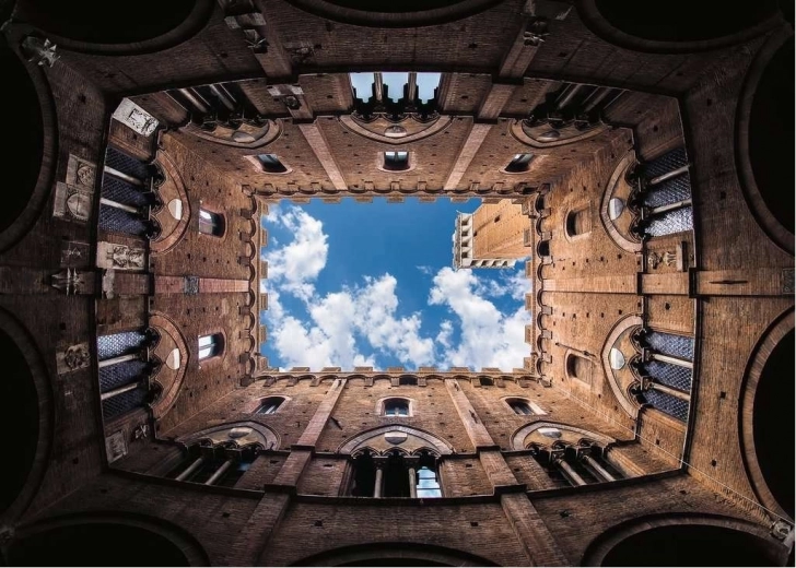 Puzzle Ravensburger 1000 Teile Palazzo Pubblico, Italien