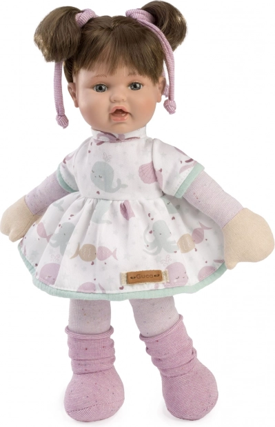 Meine erste Puppe mit weichem Stoffkörper 36 cm GUCA