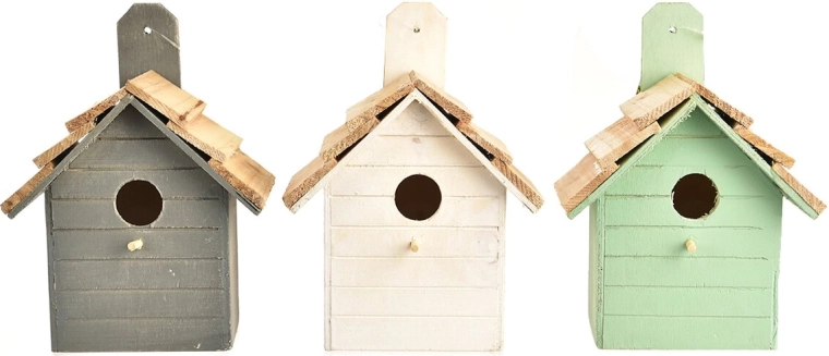 Holz-Nistkasten 17 × 11 × 23 cm (3 Varianten)