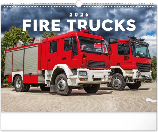 Wandkalender Feuerwehrfahrzeuge 2026